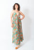 Bodenlanges Alinienkleid Delia